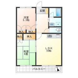 VESTA七日町の物件間取画像